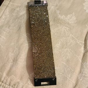 Gorgeous bedazzled bracelet.  Never worn.